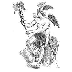 Disegno da colorare: mitologia greca (Dei e Dee) #109636 - Pagine da Colorare Stampabili Gratuite