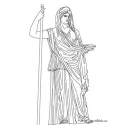 Disegno da colorare: mitologia greca (Dei e Dee) #109643 - Pagine da Colorare Stampabili Gratuite