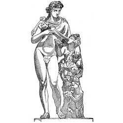 Disegno da colorare: mitologia greca (Dei e Dee) #109645 - Pagine da Colorare Stampabili Gratuite