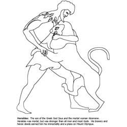 Disegno da colorare: mitologia greca (Dei e Dee) #109662 - Pagine da Colorare Stampabili Gratuite