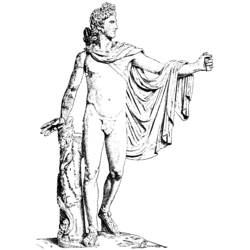 Disegno da colorare: mitologia greca (Dei e Dee) #109679 - Pagine da Colorare Stampabili Gratuite