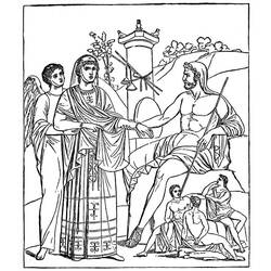 Disegno da colorare: mitologia greca (Dei e Dee) #109690 - Pagine da Colorare Stampabili Gratuite