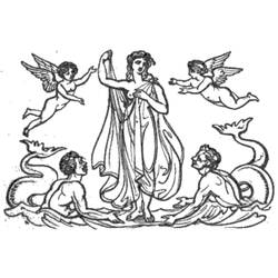 Disegno da colorare: mitologia greca (Dei e Dee) #109732 - Pagine da Colorare Stampabili Gratuite