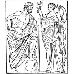 Disegno da colorare: mitologia greca (Dei e Dee) #109772 - Pagine da Colorare Stampabili Gratuite