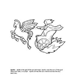Disegno da colorare: mitologia greca (Dei e Dee) #109796 - Pagine da Colorare Stampabili Gratuite