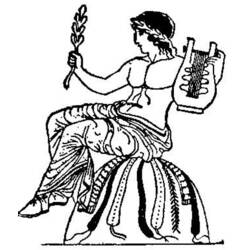 Disegno da colorare: mitologia greca (Dei e Dee) #109815 - Pagine da Colorare Stampabili Gratuite