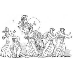 Disegno da colorare: mitologia greca (Dei e Dee) #109827 - Pagine da Colorare Stampabili Gratuite