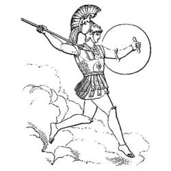 Disegno da colorare: mitologia greca (Dei e Dee) #109836 - Pagine da Colorare Stampabili Gratuite