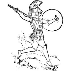 Disegno da colorare: mitologia greca (Dei e Dee) #109849 - Pagine da Colorare Stampabili Gratuite