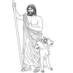 Disegno da colorare: mitologia greca (Dei e Dee) #109904 - Pagine da Colorare Stampabili Gratuite