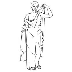 Disegno da colorare: mitologia greca (Dei e Dee) #109907 - Pagine da Colorare Stampabili Gratuite