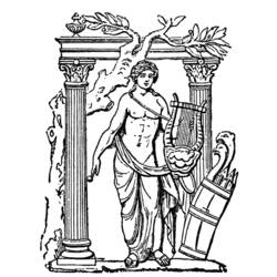 Disegno da colorare: mitologia greca (Dei e Dee) #109913 - Pagine da Colorare Stampabili Gratuite