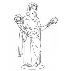 Disegno da colorare: mitologia greca (Dei e Dee) #109952 - Pagine da Colorare Stampabili Gratuite