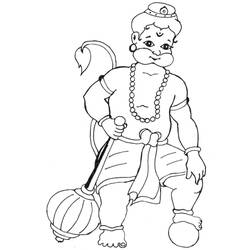 Disegno da colorare: Mitologia indù (Dei e Dee) #109361 - Pagine da Colorare Stampabili Gratuite