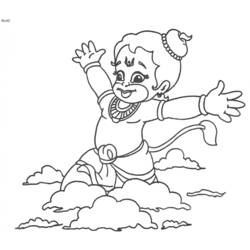 Disegno da colorare: Mitologia indù (Dei e Dee) #109367 - Pagine da Colorare Stampabili Gratuite