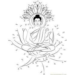 Disegno da colorare: Mitologia indù: Buddha (Dei e Dee) #89524 - Pagine da Colorare Stampabili Gratuite
