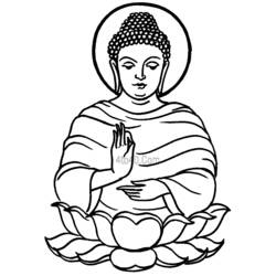 Disegno da colorare: Mitologia indù: Buddha (Dei e Dee) #89543 - Pagine da Colorare Stampabili Gratuite