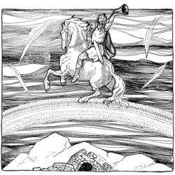 Disegno da colorare: Mitologia nordica (Dei e Dee) #110548 - Pagine da Colorare Stampabili Gratuite