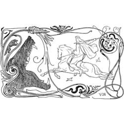 Disegno da colorare: Mitologia nordica (Dei e Dee) #110557 - Pagine da Colorare Stampabili Gratuite