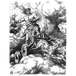 Disegno da colorare: Mitologia nordica (Dei e Dee) #110589 - Pagine da Colorare Stampabili Gratuite