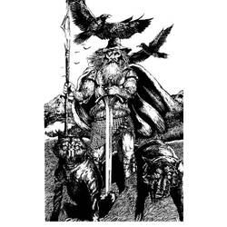 Disegno da colorare: Mitologia nordica (Dei e Dee) #110593 - Pagine da Colorare Stampabili Gratuite