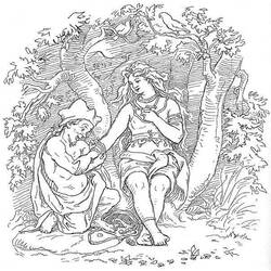Disegno da colorare: Mitologia nordica (Dei e Dee) #110829 - Pagine da Colorare Stampabili Gratuite