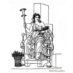 Disegno da colorare: Mitologia romana (Dei e Dee) #110028 - Pagine da Colorare Stampabili Gratuite