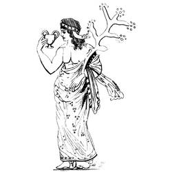 Disegno da colorare: Mitologia romana (Dei e Dee) #110030 - Pagine da Colorare Stampabili Gratuite