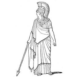 Disegno da colorare: Mitologia romana (Dei e Dee) #110031 - Pagine da Colorare Stampabili Gratuite