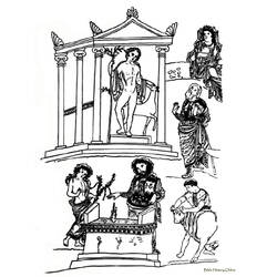 Disegno da colorare: Mitologia romana (Dei e Dee) #110063 - Pagine da Colorare Stampabili Gratuite