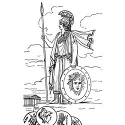 Disegno da colorare: Mitologia romana (Dei e Dee) #110073 - Pagine da Colorare Stampabili Gratuite