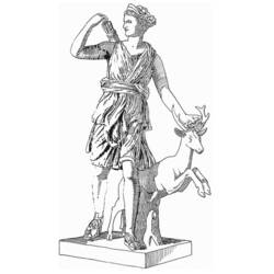 Disegno da colorare: Mitologia romana (Dei e Dee) #110102 - Pagine da Colorare Stampabili Gratuite