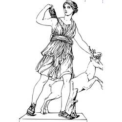 Disegno da colorare: Mitologia romana (Dei e Dee) #110135 - Pagine da Colorare Stampabili Gratuite