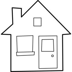 Disegno da colorare: Casa (Edifici e architettura) #64630 - Pagine da Colorare Stampabili Gratuite