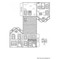 Disegno da colorare: Casa (Edifici e architettura) #64714 - Pagine da Colorare Stampabili Gratuite