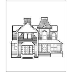 Disegno da colorare: Casa (Edifici e architettura) #64743 - Pagine da Colorare Stampabili Gratuite