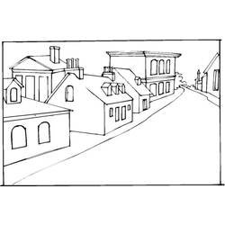 Disegno da colorare: Casa (Edifici e architettura) #64765 - Pagine da Colorare Stampabili Gratuite