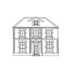 Disegno da colorare: Casa (Edifici e architettura) #64795 - Pagine da Colorare Stampabili Gratuite