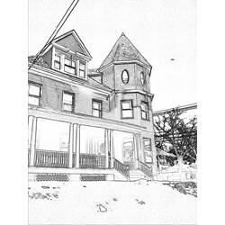 Disegno da colorare: Casa (Edifici e architettura) #66456 - Pagine da Colorare Stampabili Gratuite