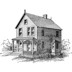 Disegno da colorare: Casa (Edifici e architettura) #66463 - Pagine da Colorare Stampabili Gratuite