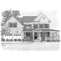 Disegno da colorare: Casa (Edifici e architettura) #66468 - Pagine da Colorare Stampabili Gratuite