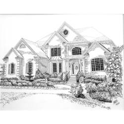 Disegno da colorare: Casa (Edifici e architettura) #66471 - Pagine da Colorare Stampabili Gratuite