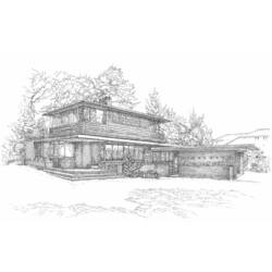 Disegno da colorare: Casa (Edifici e architettura) #66492 - Pagine da Colorare Stampabili Gratuite