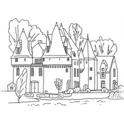 Disegno da colorare: Castello (Edifici e architettura) #62065 - Pagine da Colorare Stampabili Gratuite