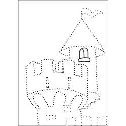 Disegno da colorare: Castello (Edifici e architettura) #62194 - Pagine da Colorare Stampabili Gratuite