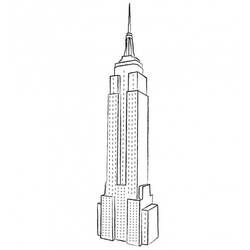Disegno da colorare: Grattacielo (Edifici e architettura) #65888 - Pagine da Colorare Stampabili Gratuite