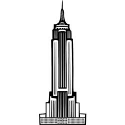 Disegno da colorare: Grattacielo (Edifici e architettura) #65891 - Pagine da Colorare Stampabili Gratuite