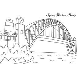Disegno da colorare: Ponte (Edifici e architettura) #62837 - Pagine da Colorare Stampabili Gratuite