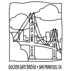 Disegno da colorare: Ponte (Edifici e architettura) #62887 - Pagine da Colorare Stampabili Gratuite