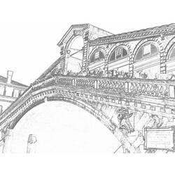 Disegno da colorare: Ponte (Edifici e architettura) #62912 - Pagine da Colorare Stampabili Gratuite